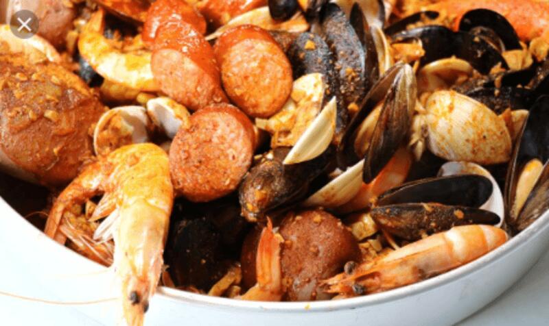 Seafood Platter No Head Shrimp